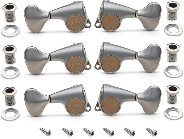 open zoom image for Taylor 21:1 Gotoh Guitar Tuners, Antique Chrome, Main