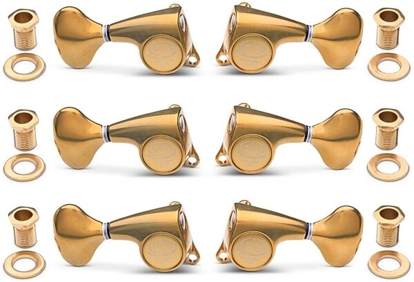 open zoom image for Taylor 21:1 Gotoh Guitar Tuners, Antique Gold, Open Box (Like New), Main