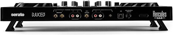 open zoom image for Hercules DJControl Inpulse 500 DJ Controller, Limited-Edition Silver, with Included Carry Case, Rear