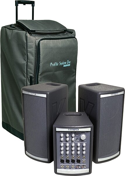 open zoom image for Kustom Profile 1 PA Package with Roller Bag, Main