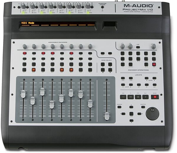 open zoom image for M-Audio ProjectMix I/O Control Surface/Interface, Top