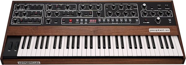 open zoom image for Sequential Prophet-10 Analog Synthesizer Keyboard, New, Action Position Back