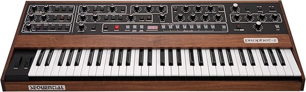 open zoom image for Sequential Prophet-5 Analog Synthesizer Keyboard, New, Action Position Back