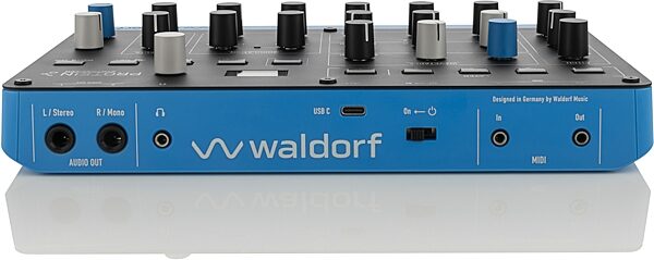 open zoom image for Waldorf Protein Desktop Wavetable Synthesizer, New, Action Position Back