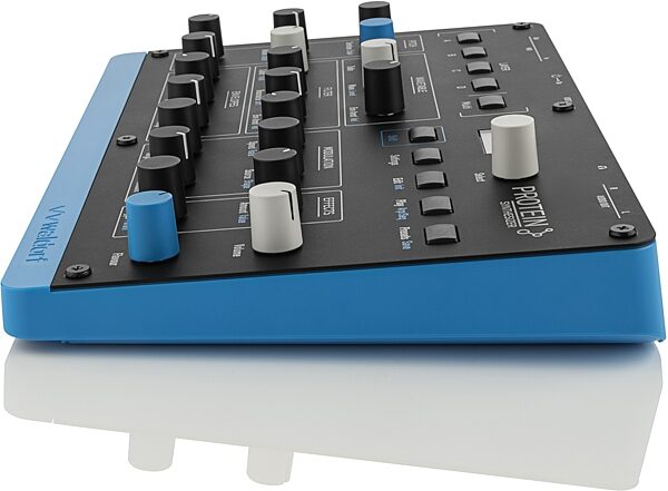 open zoom image for Waldorf Protein Desktop Wavetable Synthesizer, New, Action Position Back