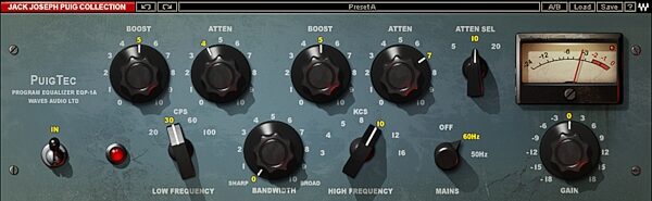open zoom image for Waves Native JJP Software Plugin Bundle, PuigTec EP-1A