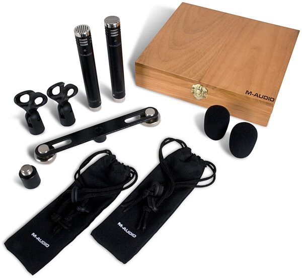 open zoom image for M-Audio Pulsar II Small Diaphragm Condenser Microphone, Matched pair accessories