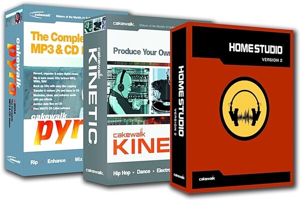 open zoom image for Cakewalk Software Home Studio Production Pack (Windows), Main