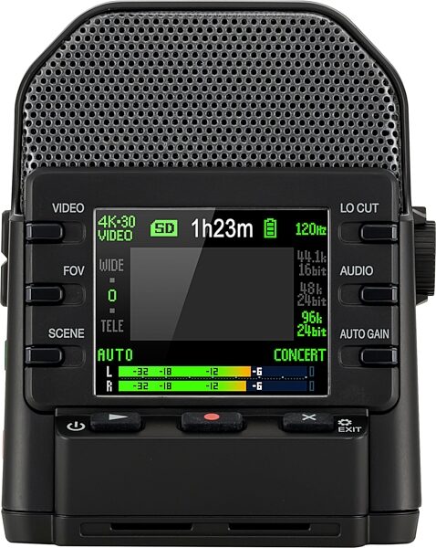 open zoom image for Zoom Q2n-4K Ultra HD Handy Video Recorder, New, Action Position Back