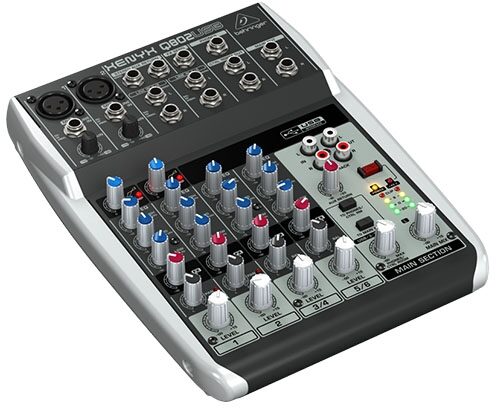 open zoom image for Behringer Q802USB Mixer, Left