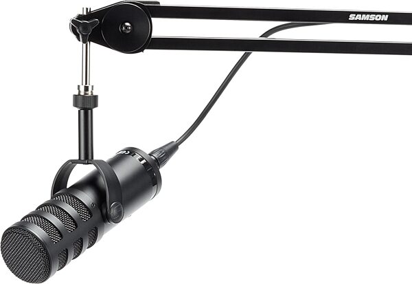 open zoom image for Samson Q9U Broadcast Cardioid Dynamic USB and XLR Microphone, New, Action Position Back