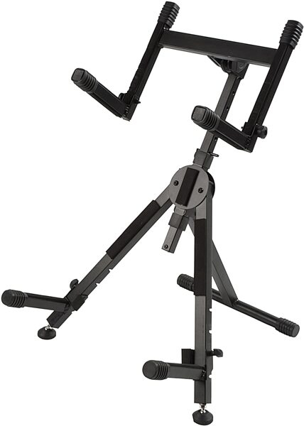 open zoom image for Quik Lok BS-625 Adjustable Height Guitar Amp Stand, New, Action Position Back