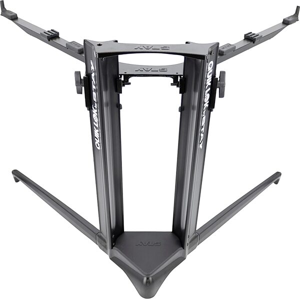 open zoom image for Quik Lok by Stay Piano 700 Keyboard Stand, Black, Open Box (Like New), Action Position Back