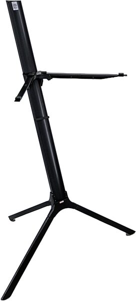 open zoom image for Quik Lok by Stay Slim 1-Tier Keyboard Stand, Black, Action Position Back