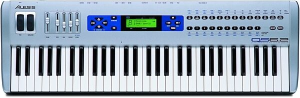 open zoom image for Alesis QS6.2 61-Key Synthesizer Keyboard, Main