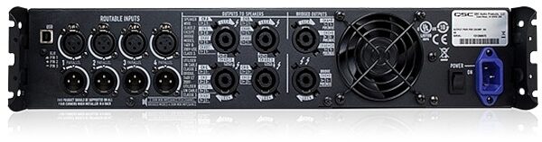 open zoom image for QSC PLD4.5 Power Amplifier, 4-Channel (5000 Watts), Rear