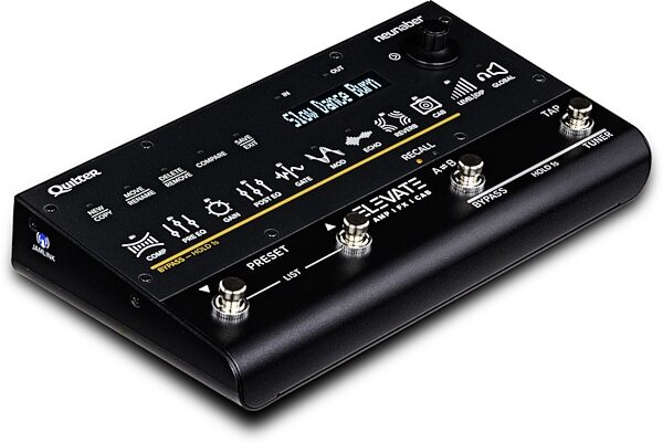 open zoom image for Quilter Elevate Multi-Effects Processor Pedal, Open Box (Like New), Action Position Back