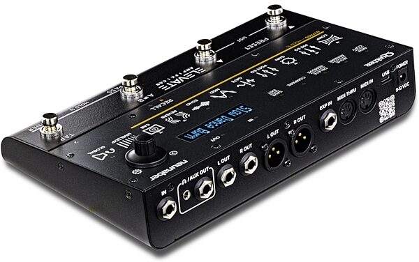 open zoom image for Quilter Elevate Multi-Effects Processor Pedal, Open Box (Like New), Action Position Back