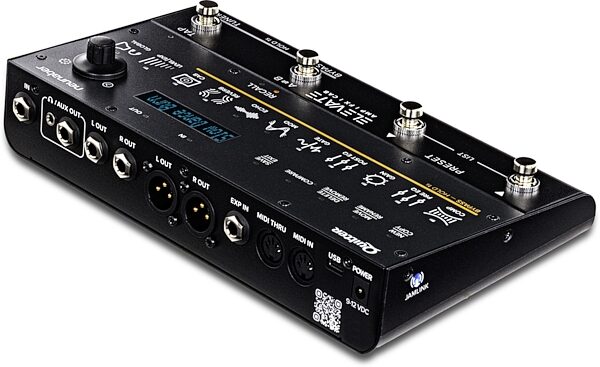 open zoom image for Quilter Elevate Multi-Effects Processor Pedal, Open Box (Like New), Action Position Back