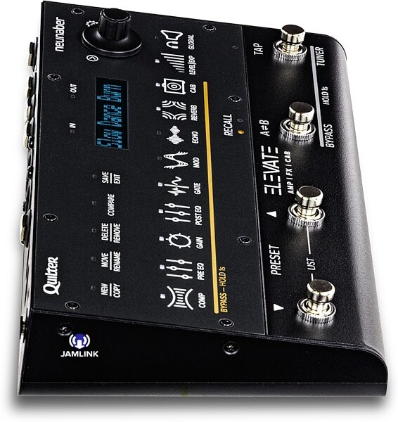 open zoom image for Quilter Elevate Multi-Effects Processor Pedal, Open Box (Like New), Action Position Back