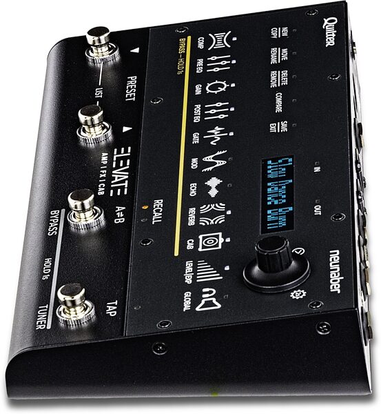 open zoom image for Quilter Elevate Multi-Effects Processor Pedal, Open Box (Like New), Action Position Back