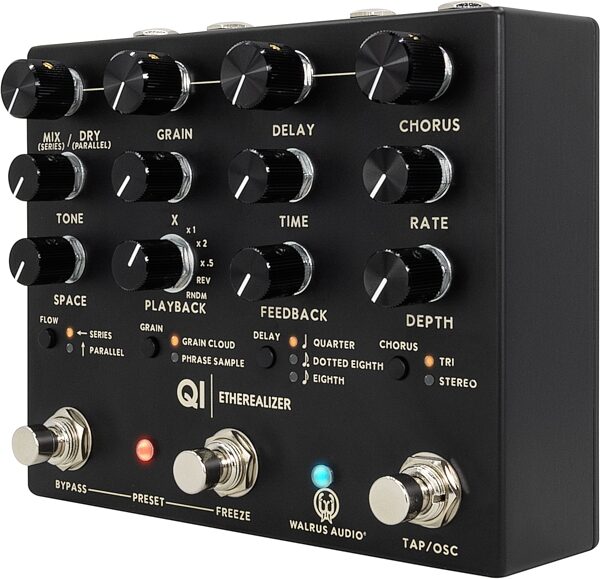 open zoom image for Walrus Audio Qi Etherealizer Pedal, Black, nolabel