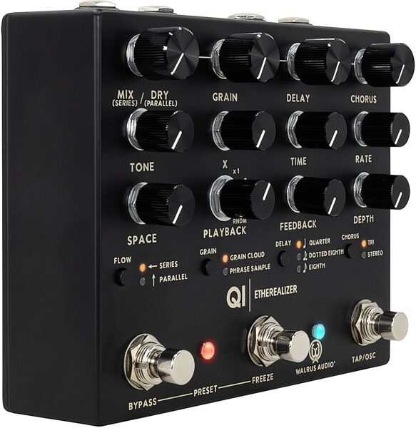 open zoom image for Walrus Audio Qi Etherealizer Pedal, Black, nolabel