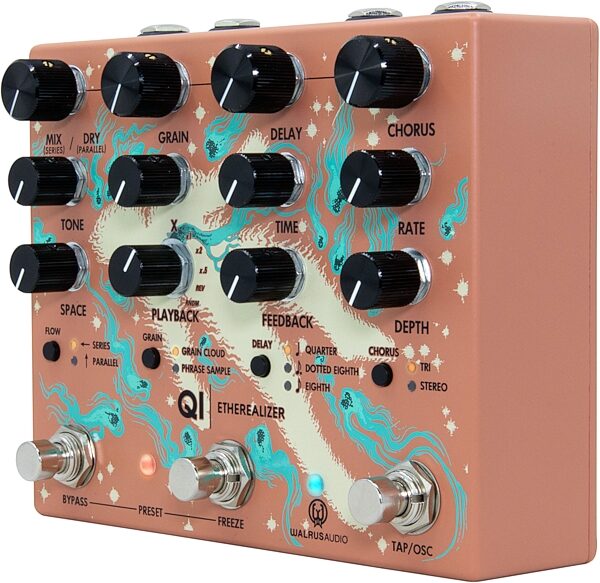 open zoom image for Walrus Audio Qi Etherealizer Pedal, Terracotta, nolabel