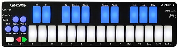 open zoom image for Keith McMillen Instruments QuNexus Smart Sensor Keyboard Controller, Main