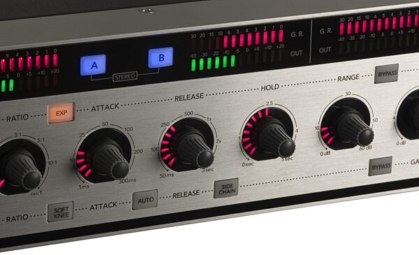 open zoom image for Mackie QuadCompGate 4-Channel Digital Compressor/Gate, Attack Release 3