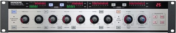 open zoom image for Mackie QuadCompGate 4-Channel Digital Compressor/Gate, Main