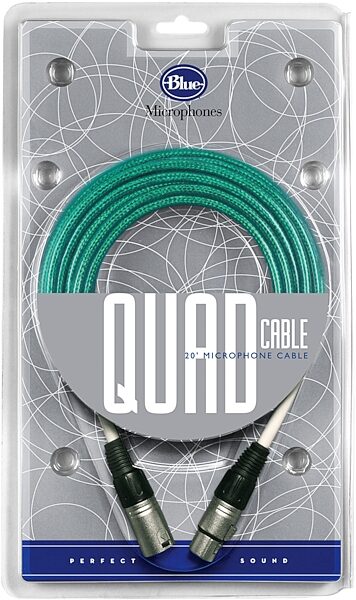 open zoom image for BLUE Quad Cable XLR Microphone Cable, Main