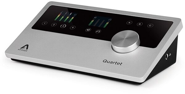 open zoom image for Apogee Quartet USB Audio Interface, Angle