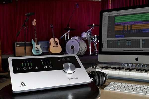 open zoom image for Apogee Quartet USB Audio Interface, Glamour View