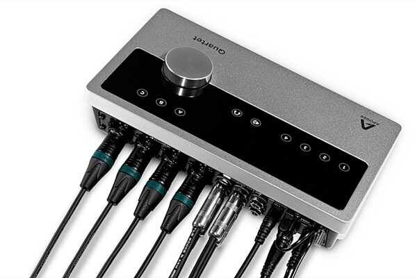 open zoom image for Apogee Quartet USB Audio Interface, Top