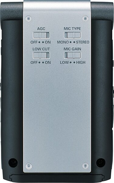 open zoom image for Edirol R09 24-Bit WAV and MP3 Recorder, Rear