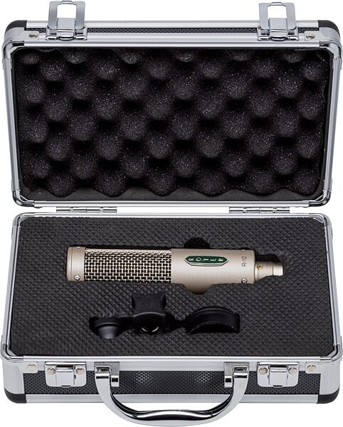open zoom image for Royer Labs R-10 Large Element Mono Ribbon Microphone, Single Microphone, Package
