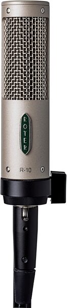 open zoom image for Royer Labs R-10 Large Element Mono Ribbon Microphone, Single Microphone, Mounted