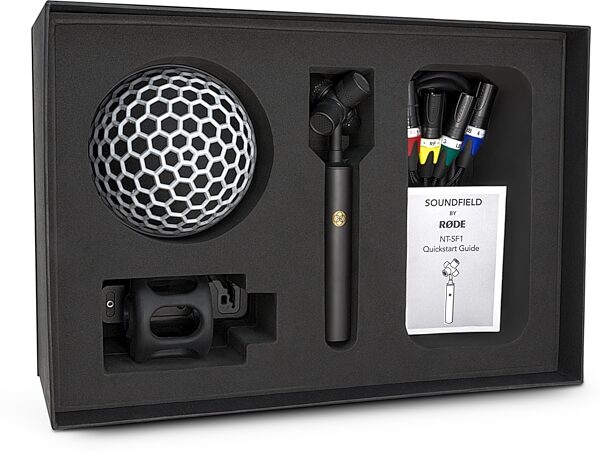 open zoom image for Rode NT-SF1 True Condenser Ambisonic Microphone, New, Action Position Back