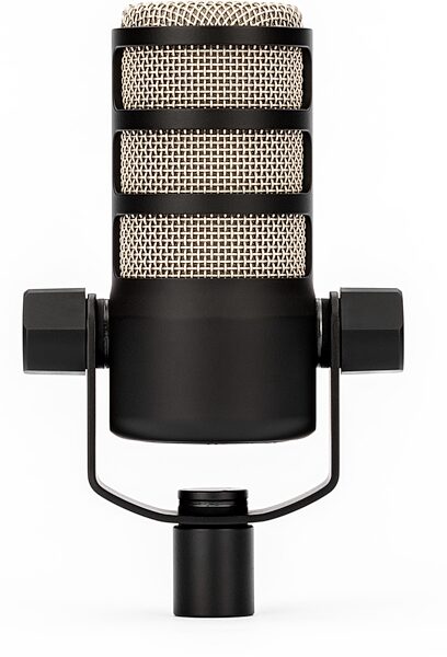 open zoom image for Rode PodMic Cardioid Dynamic Podcast Microphone, Black, Action Position Back