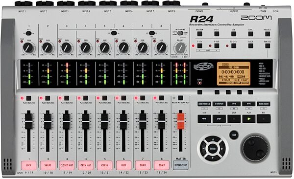 open zoom image for Zoom R24 Multi-Track Recorder Controller, Main