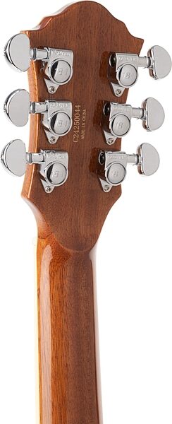 open zoom image for Michael Kelly Custom Collection Special Electric Guitar, Quilt Orange, Action Position Back