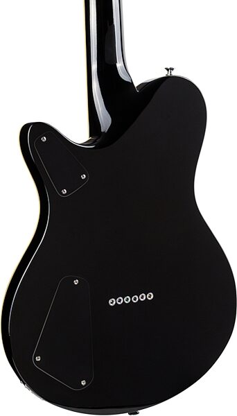 open zoom image for Michael Kelly Custom Collection Special Electric Guitar, Gloss Black, Action Position Back