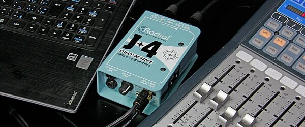 open zoom image for Radial Engineering JPlus4 Active Line Driver, New, Action Position Back