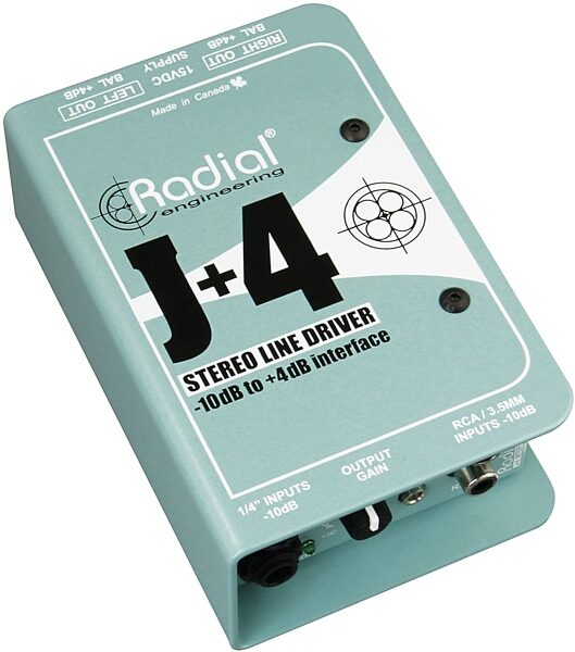 open zoom image for Radial Engineering JPlus4 Active Line Driver, New, Main