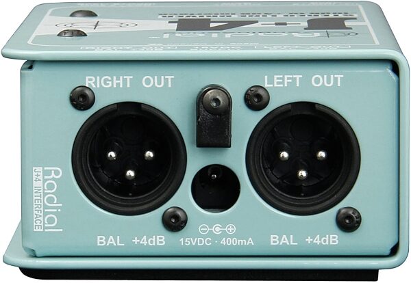 open zoom image for Radial Engineering JPlus4 Active Line Driver, New, Action Position Back