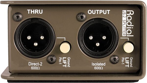 open zoom image for Radial JS-2 Passive Mic/Line Splitter, New, Action Position Back
