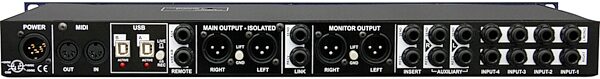 open zoom image for Radial KL-8 Rackmount Keyboard Mixer, New, Action Position Back