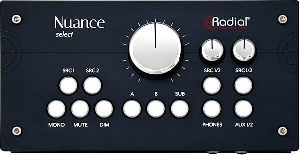 open zoom image for Radial Nuance Select Studio Monitor Controller, New, Action Position Back
