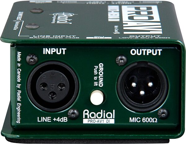 open zoom image for Radial Engineering ProAV1 Passive DI for AV, New, Action Position Back